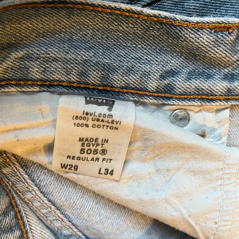 Levi 505 jeans, regular fit - Picture 4 of 4